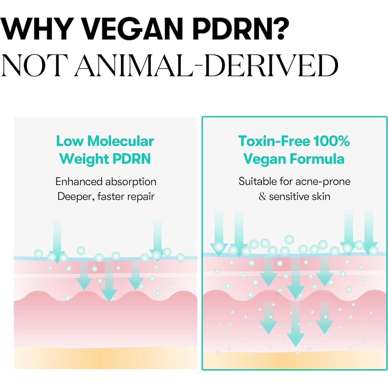 Crema Hidratante Facial VT COSMETICS PDRN 50ml con 100,000ppm