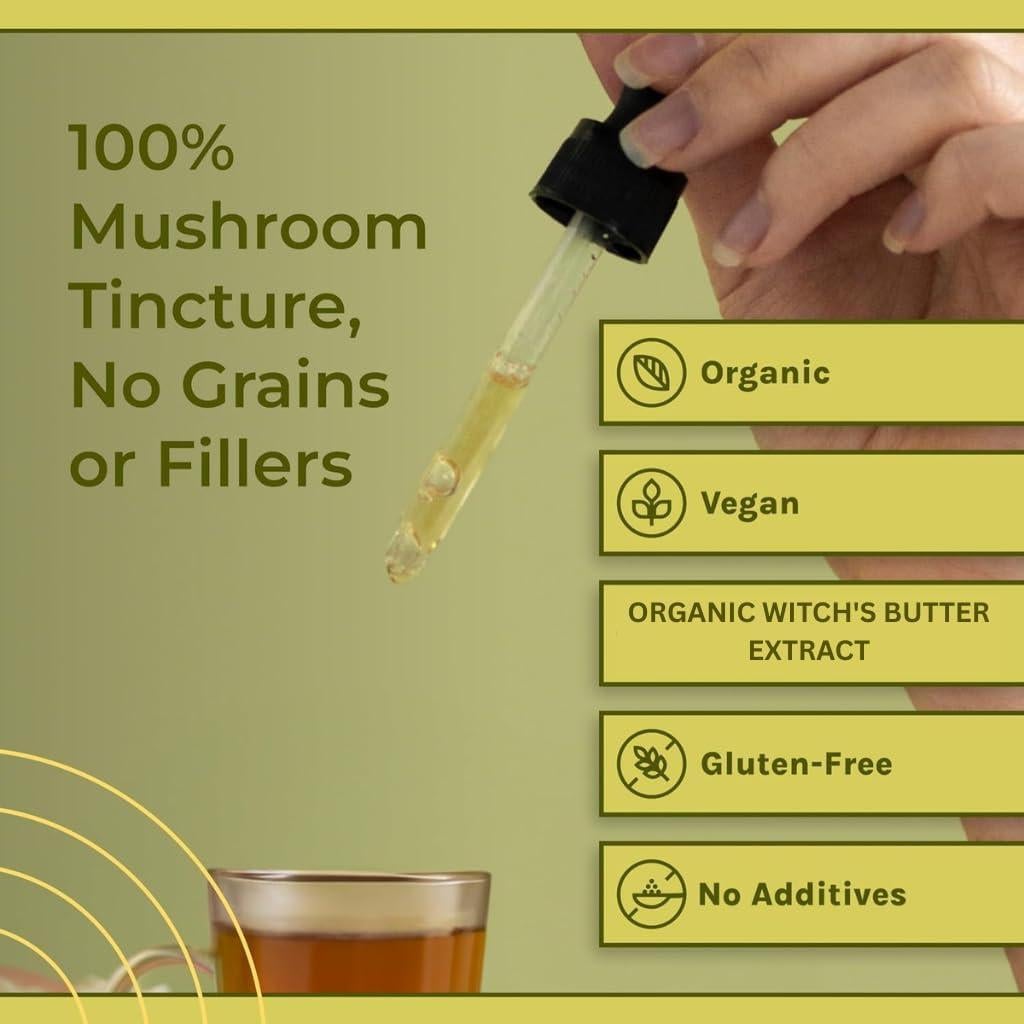 Extracto Líquido de Mantequilla de Bruja Orgánica 60 mL