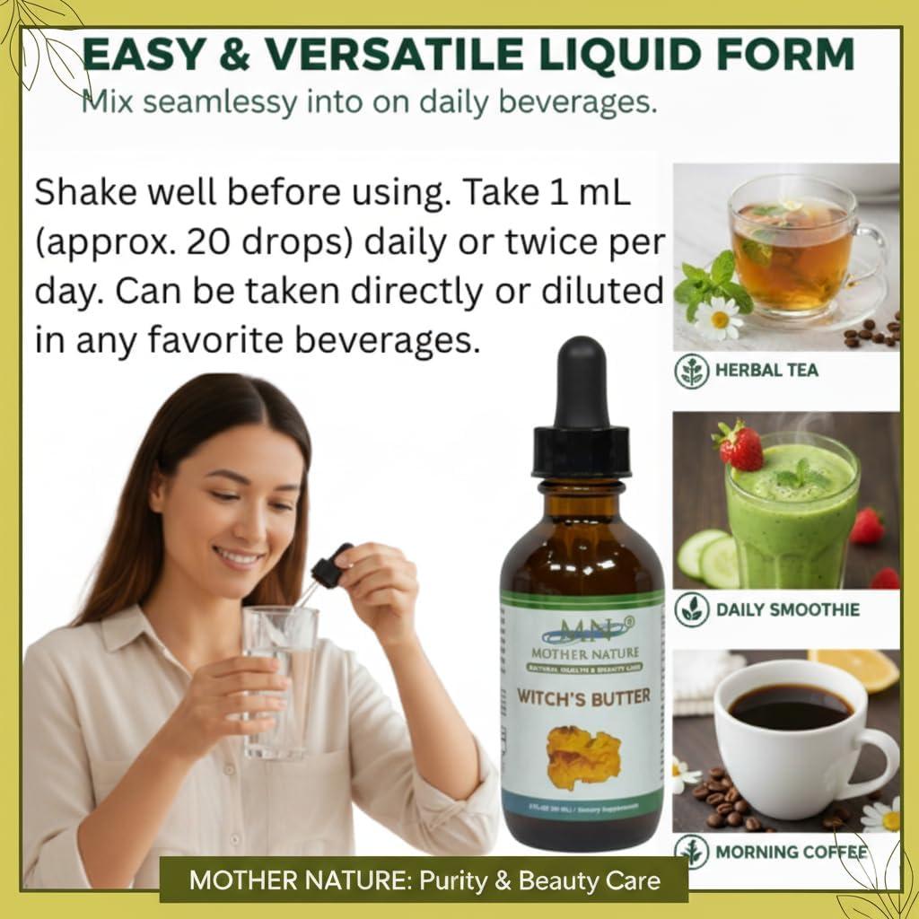 Extracto Líquido de Mantequilla de Bruja Orgánica 60 mL