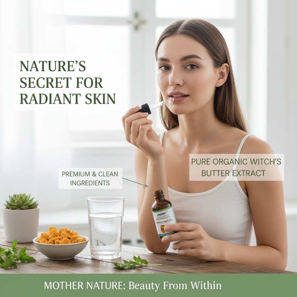 Extracto Líquido de Mantequilla de Bruja Orgánica 60 mL