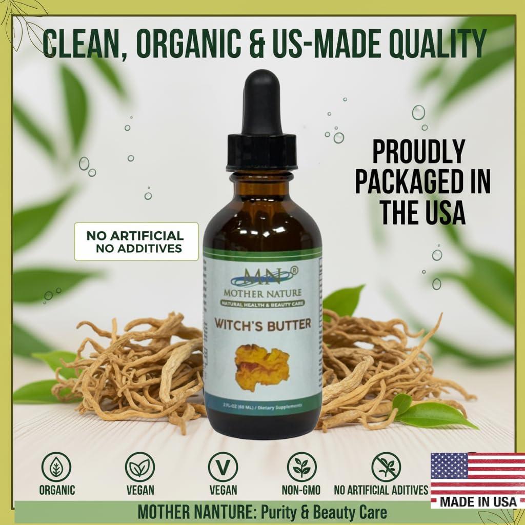 Extracto Líquido de Mantequilla de Bruja Orgánica 60 mL