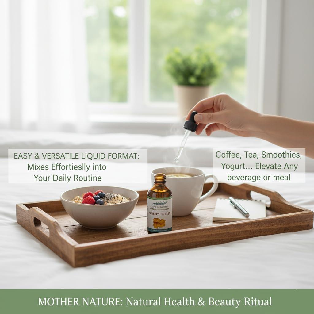 Extracto Líquido de Mantequilla de Bruja Orgánica 60 mL