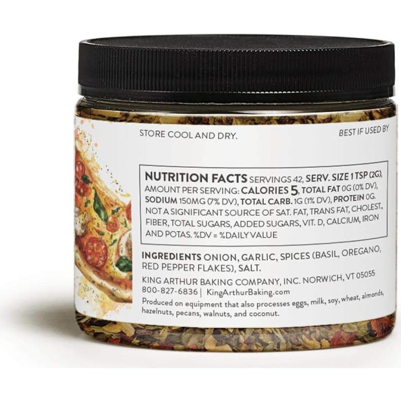 Sazonador para Pizza King Arthur Flour 85g - Kosher