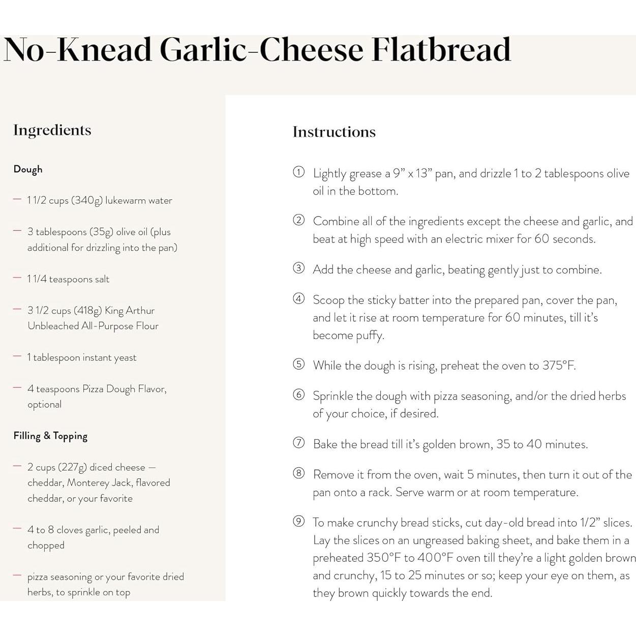 Sazonador para Pizza King Arthur Flour 85g - Kosher