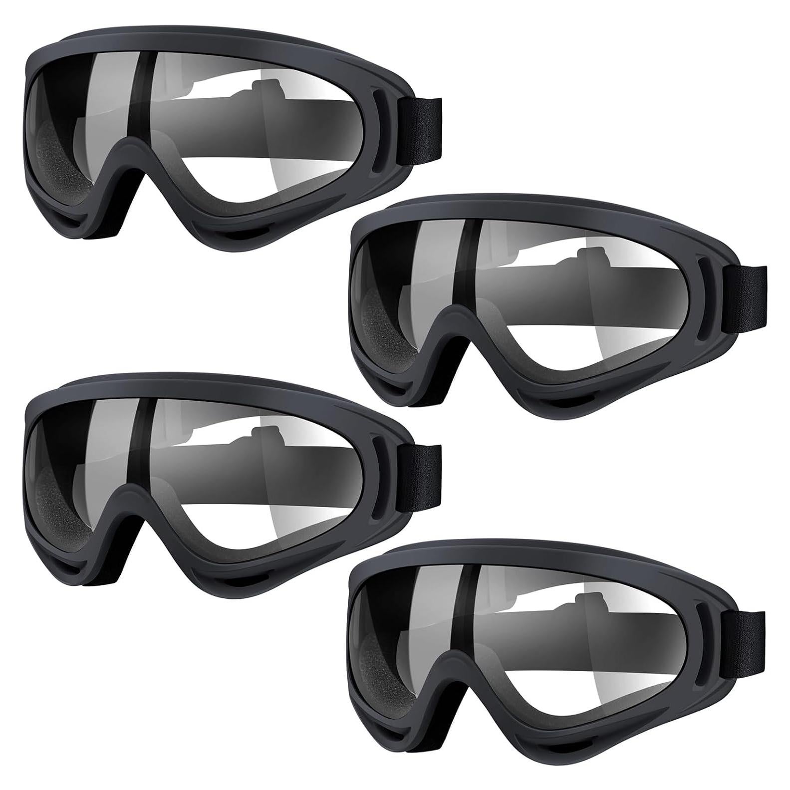 Gafas de Motocicleta Vatefery 4-Pack Antivaho UV