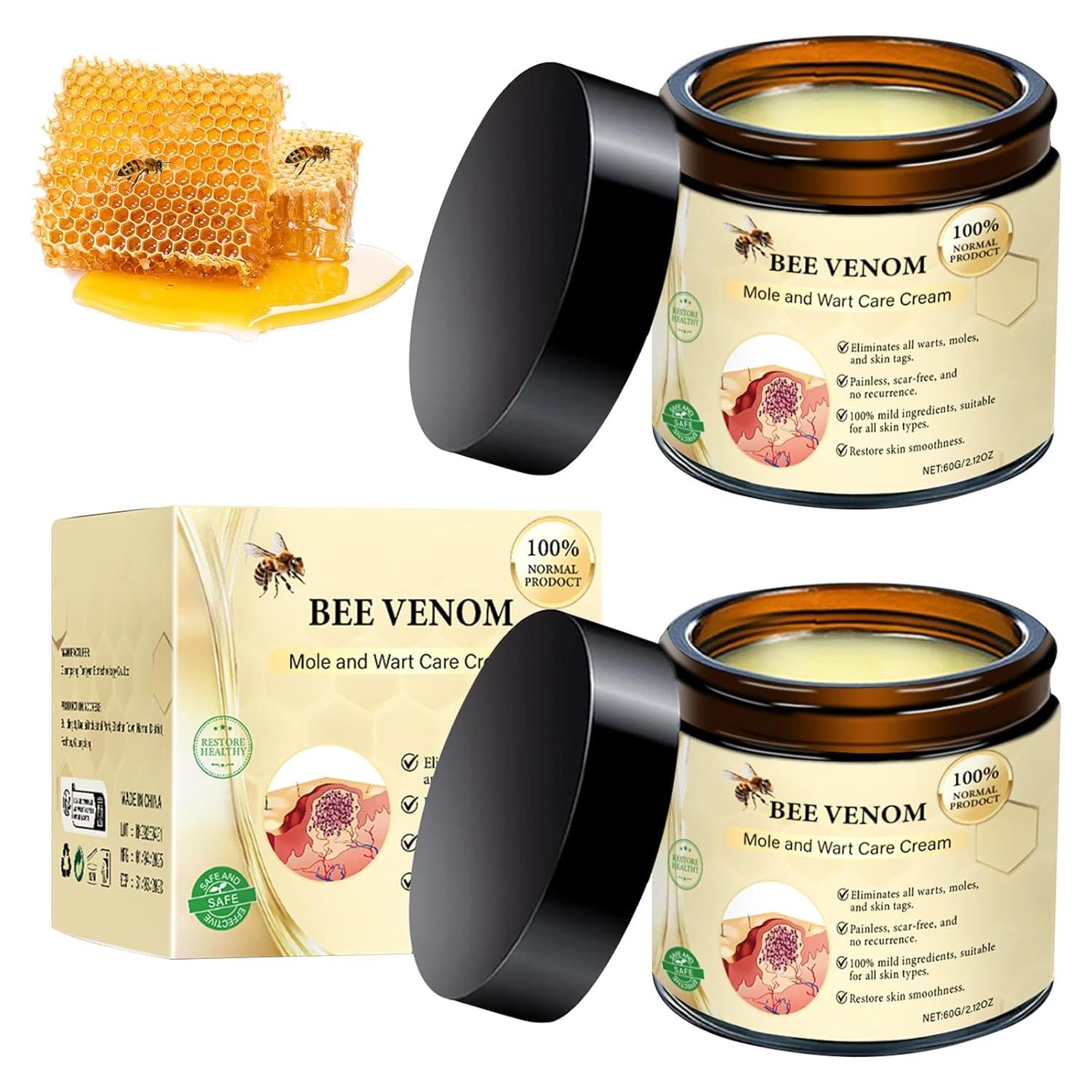 Crema Hidratante de Veneno de Abeja ZANGLEX 2 Pcs 60g