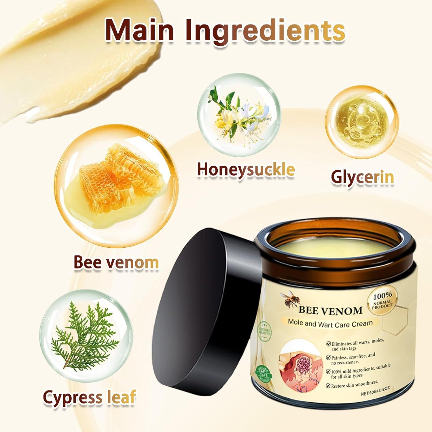 Crema Hidratante de Veneno de Abeja ZANGLEX 2 Pcs 60g