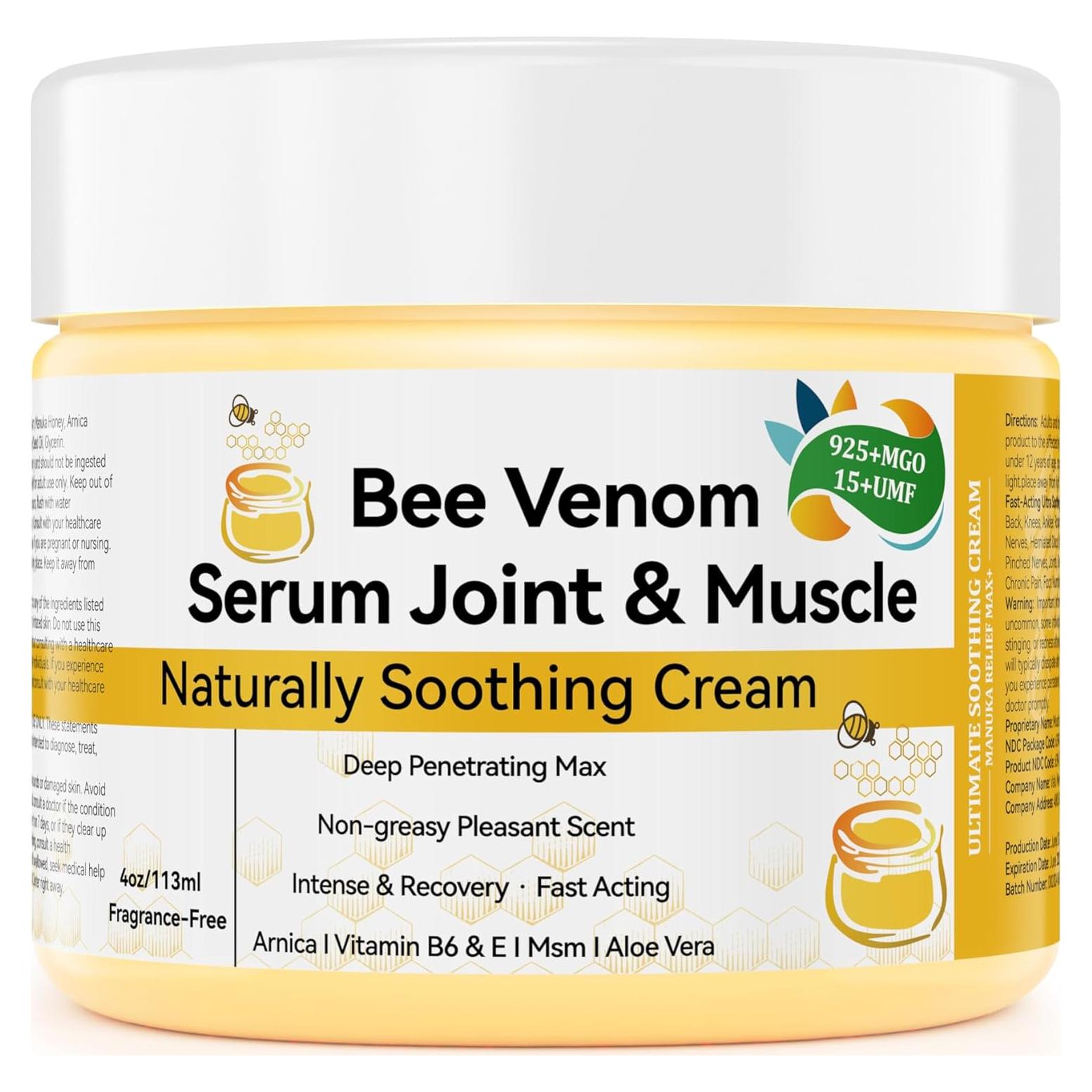 Crema Gel de Veneno de Abeja Orgánico Natural DRUOUO 226g