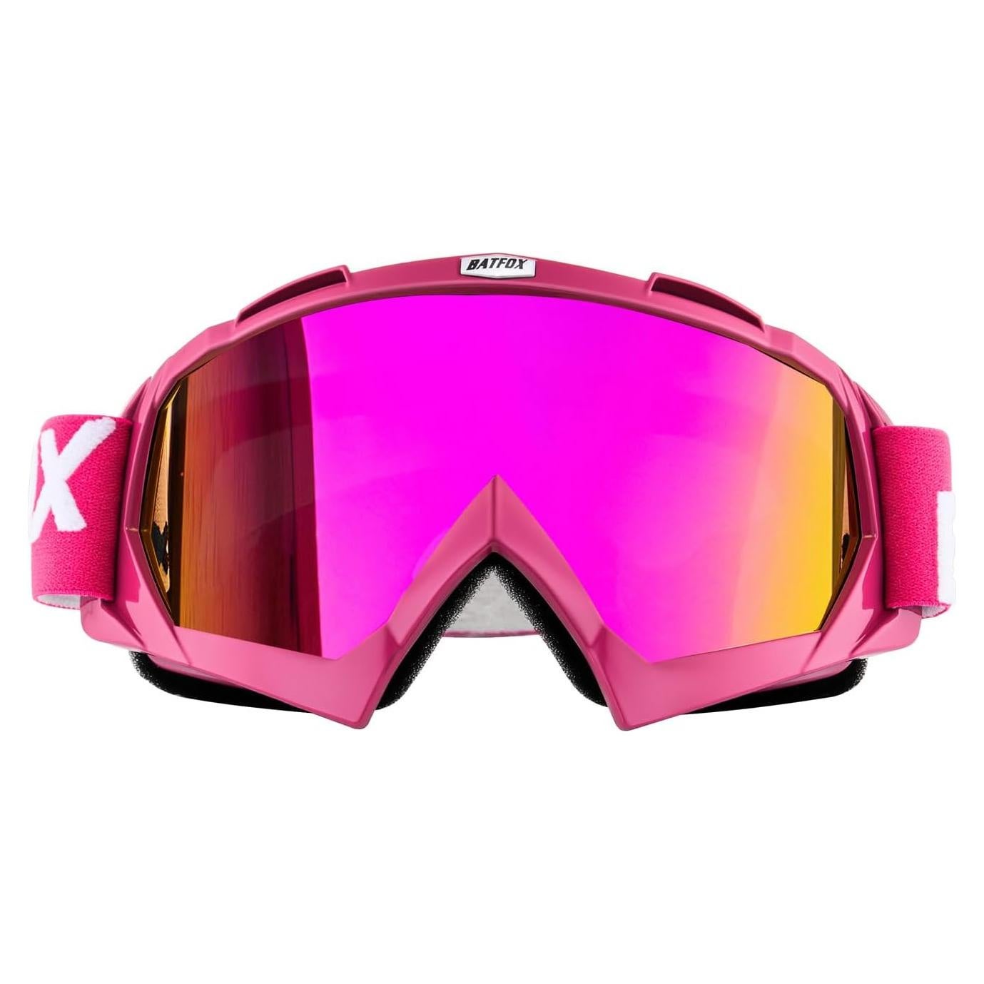 Gafas de Motocross BATFOX F816 UV400 Antideslizantes