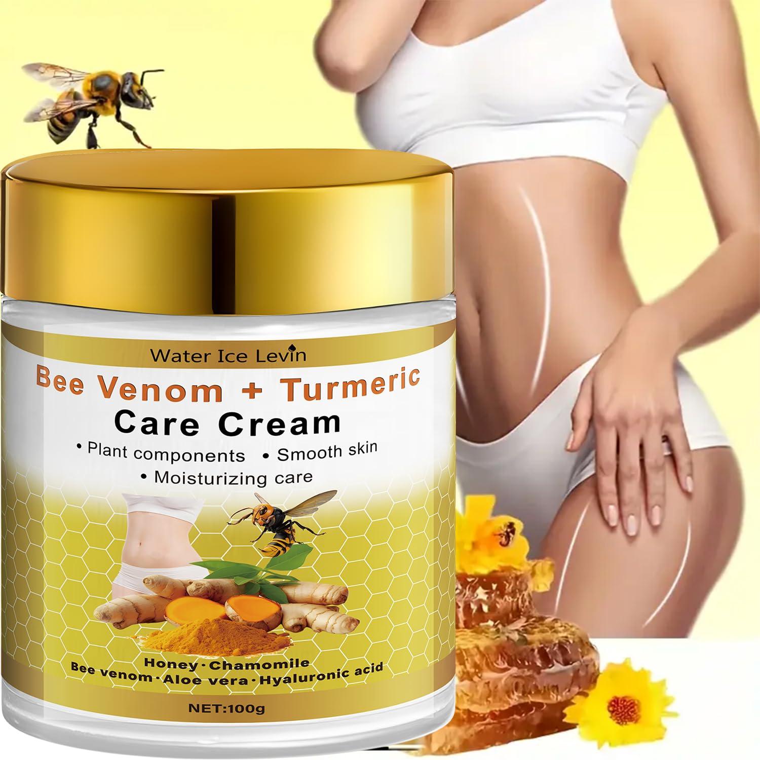 Crema Reafirmante Caliente Loción 2PCS - Veneno de Abeja y Cúrcuma