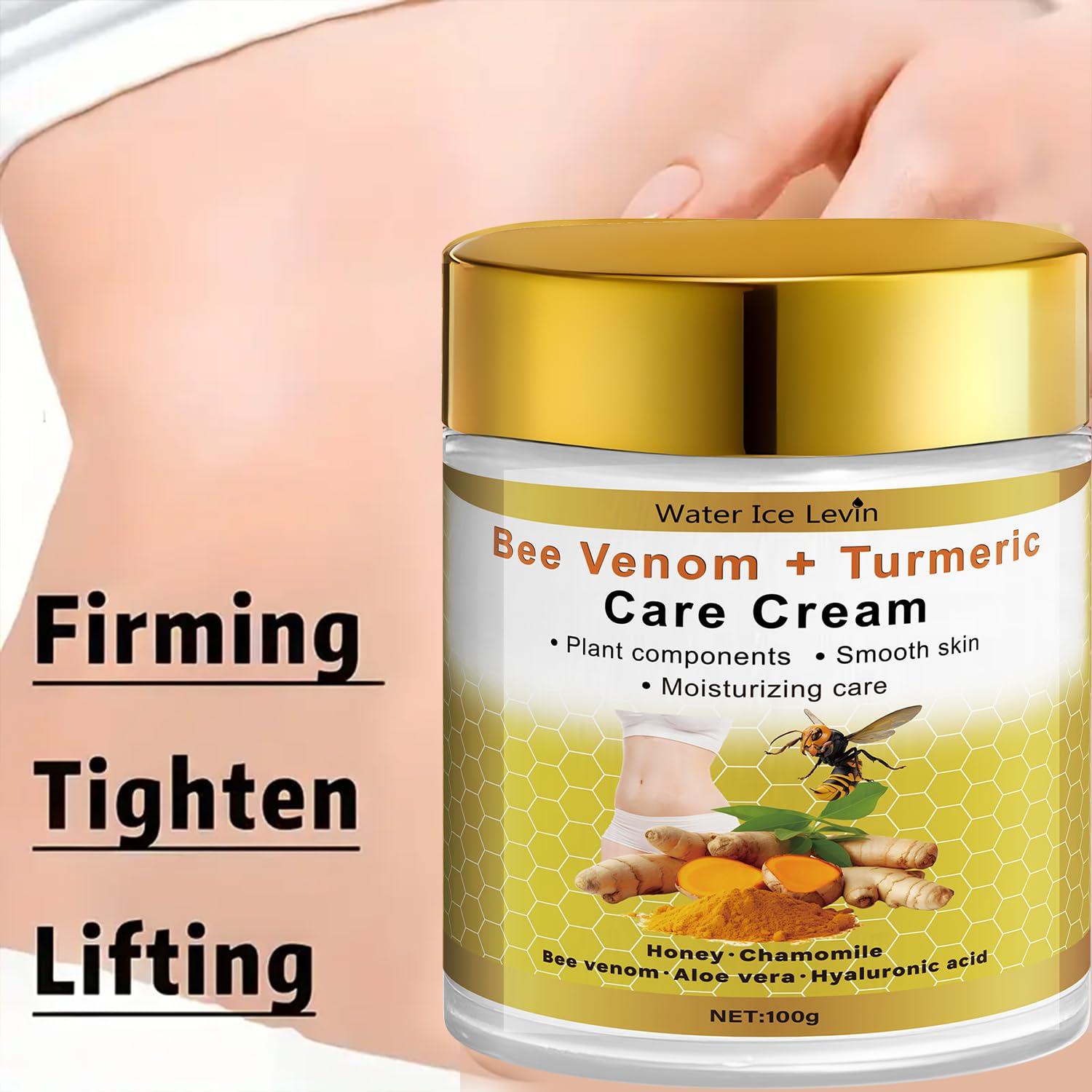 Crema Reafirmante Caliente Loción 2PCS - Veneno de Abeja y Cúrcuma