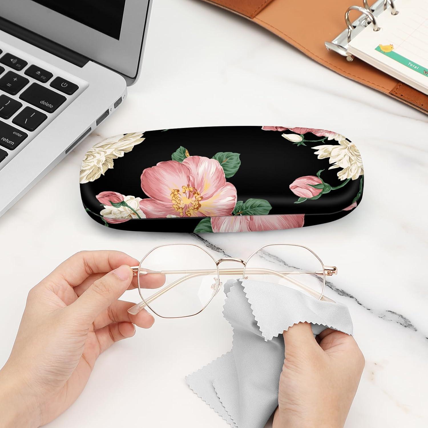 Funda Dura para Gafas Fintie con Paño de Limpieza