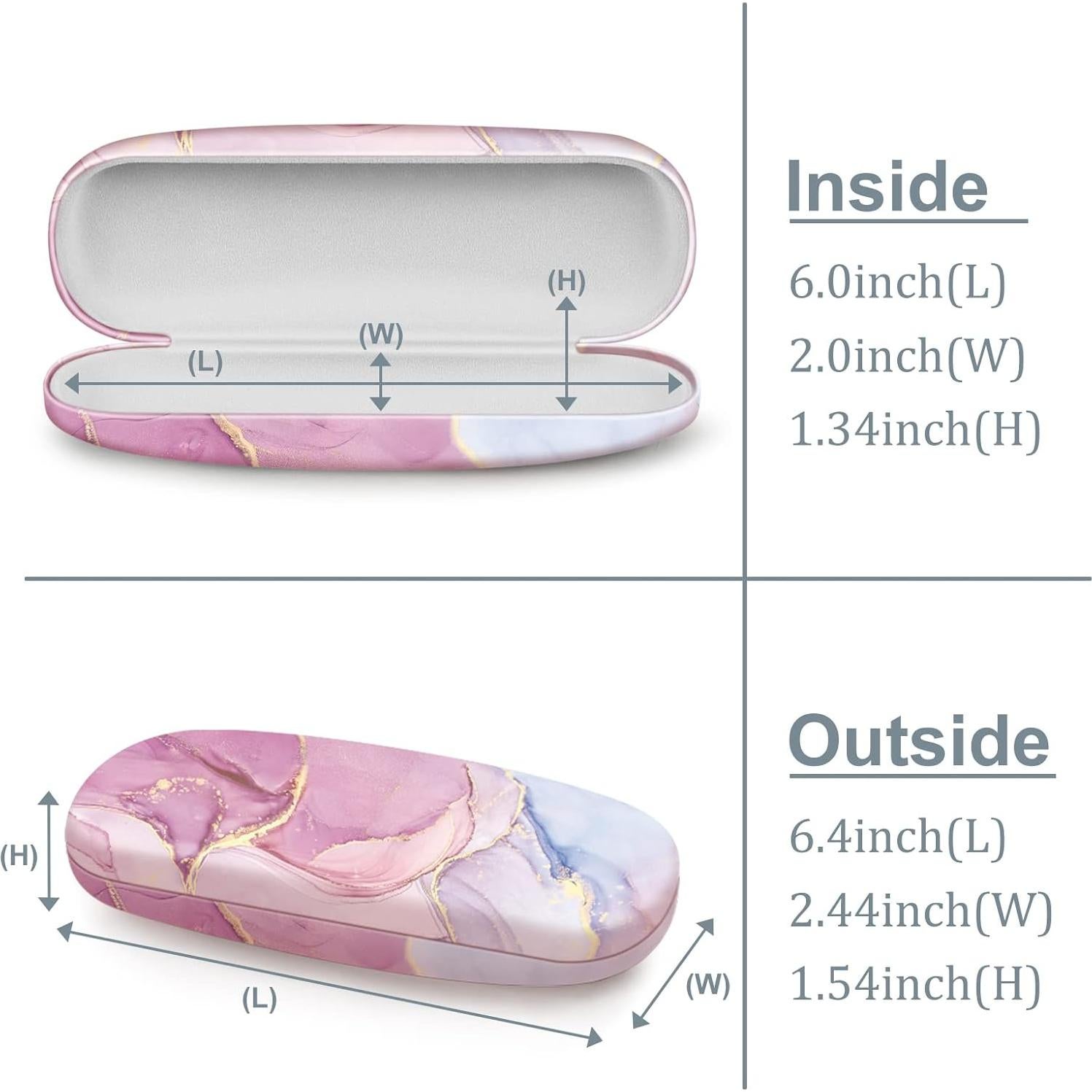 Funda Dura para Gafas Fintie con Paño de Limpieza