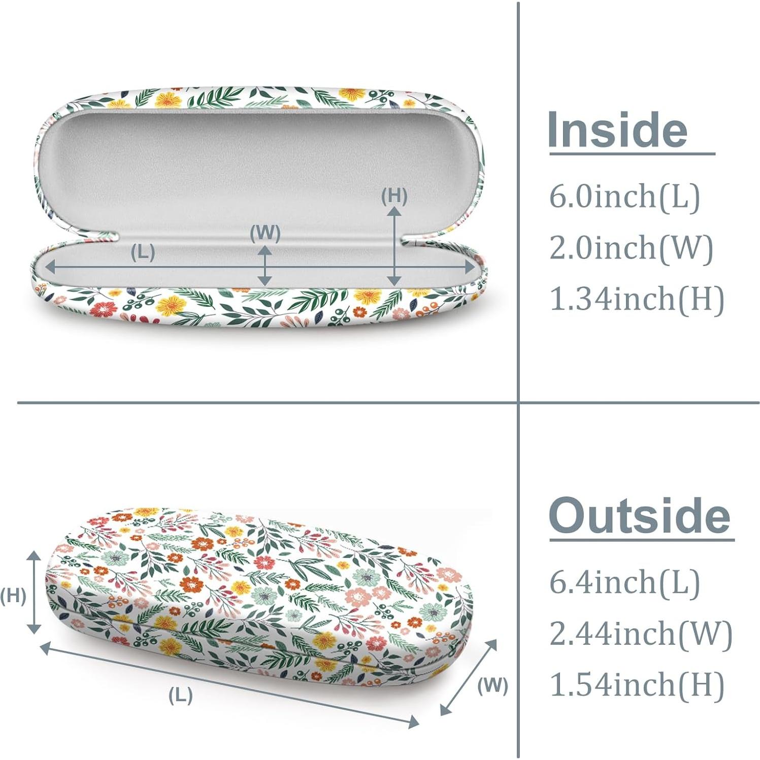 Funda Dura para Gafas Fintie AGSB con Paño de Limpieza