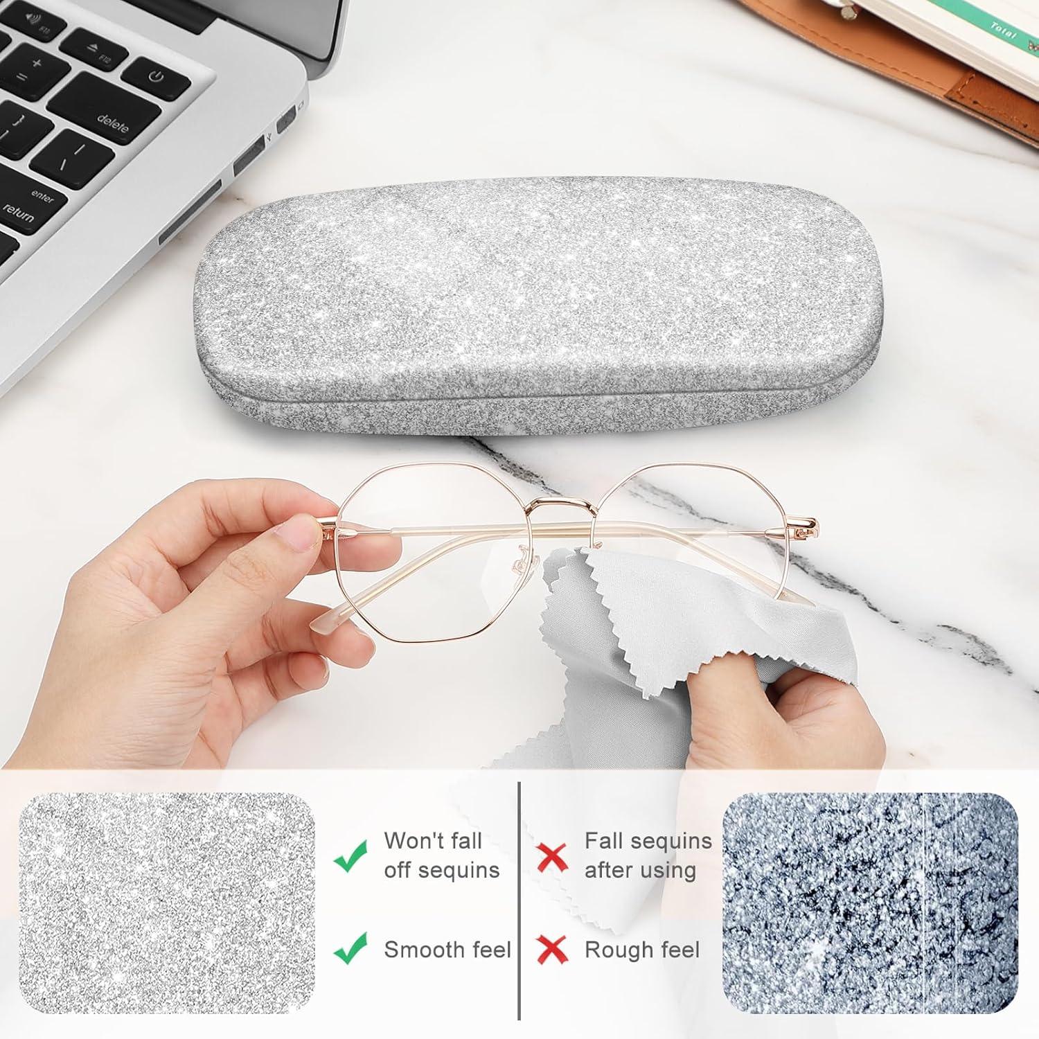 Funda Dura para Gafas Fintie con Paño de Limpieza