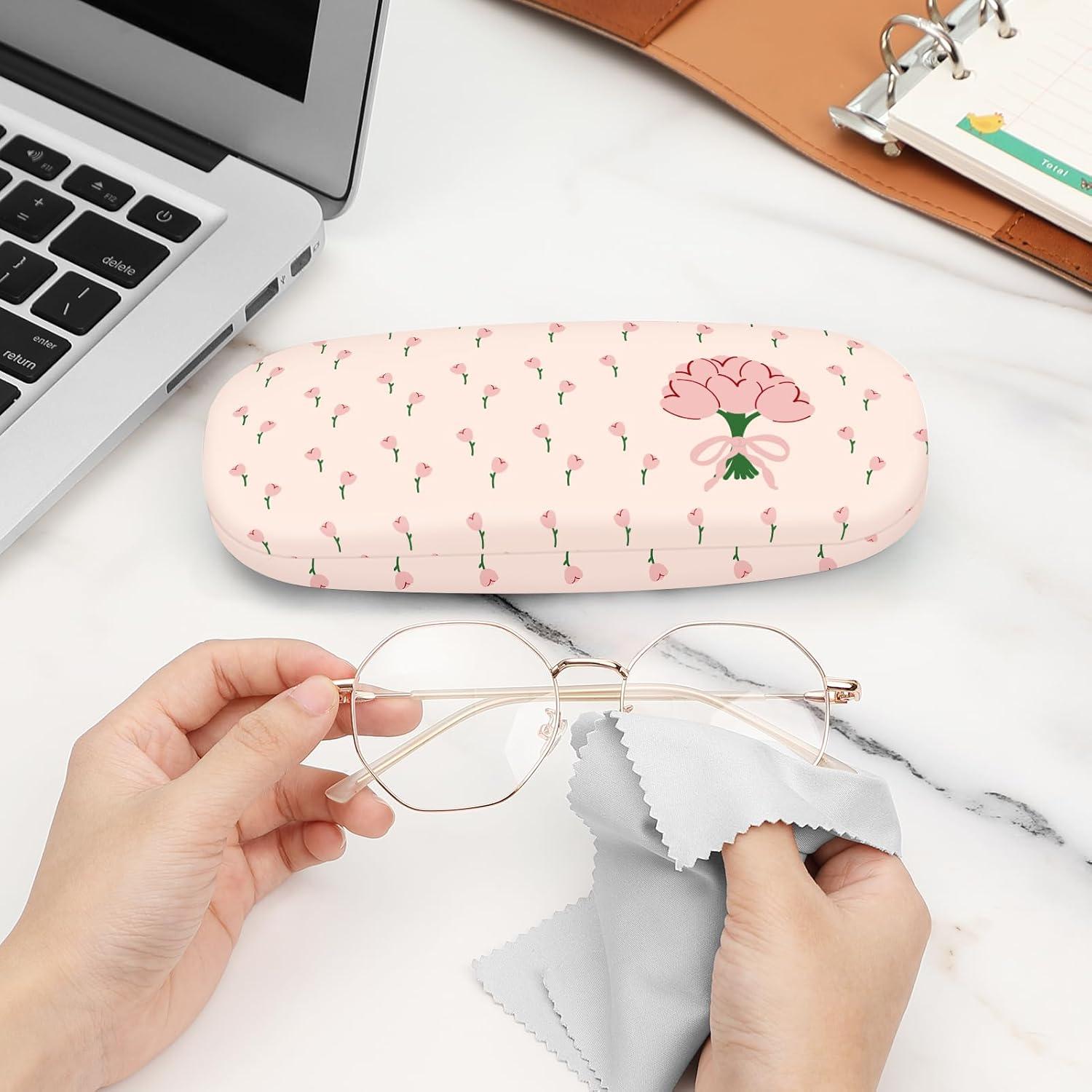 Funda Dura para Gafas Fintie con Paño de Limpieza