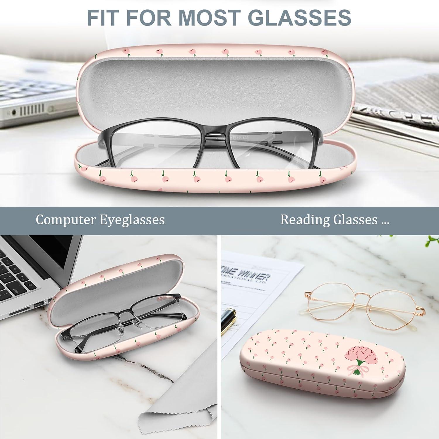 Funda Dura para Gafas Fintie con Paño de Limpieza