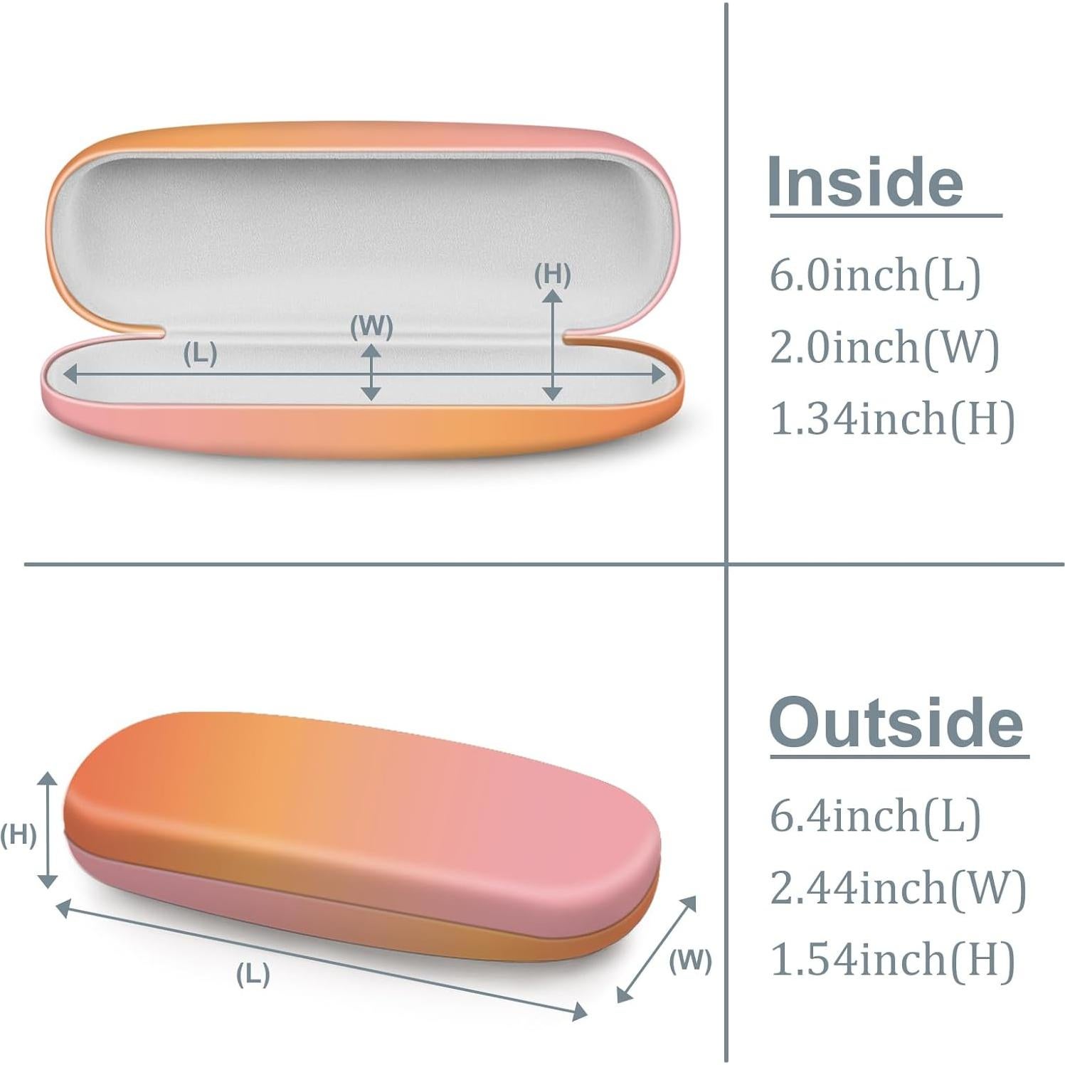 Funda Dura para Gafas Fintie con Paño de Limpieza