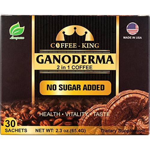 Café Ganoderma 2 en 1 Longreen - Suplemento Dietético 30 Sobres