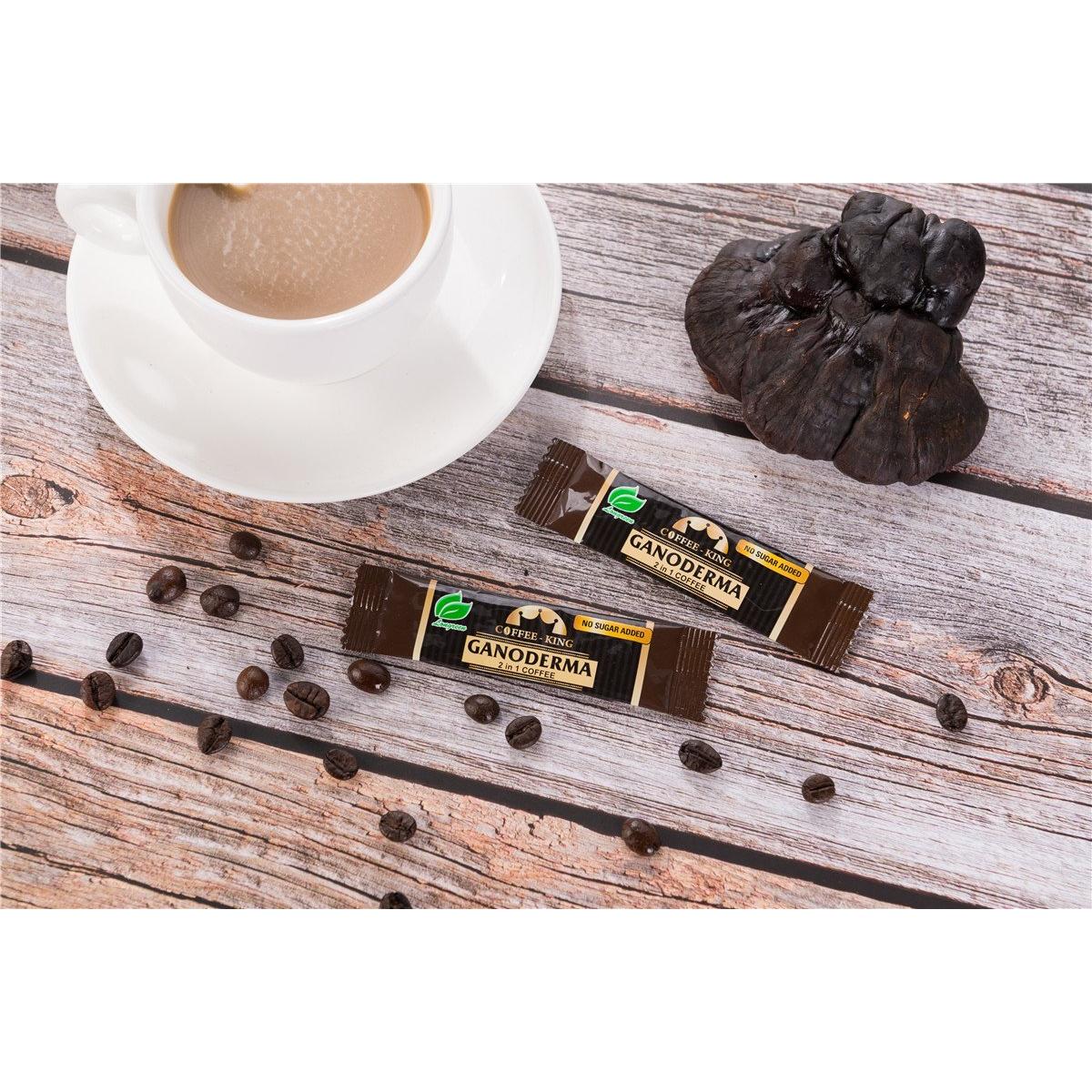 Café Ganoderma 2 en 1 Longreen - Suplemento Dietético 30 Sobres