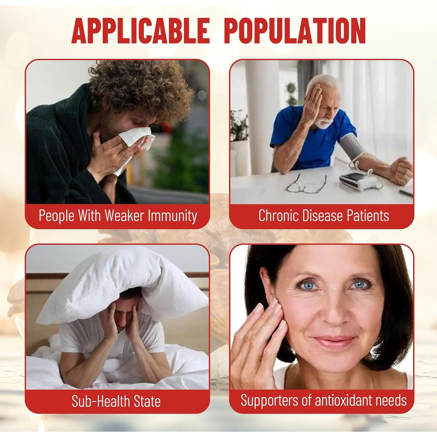 Té de Ganoderma Lucidum Wins Town, 20 Bolsitas Orgánicas