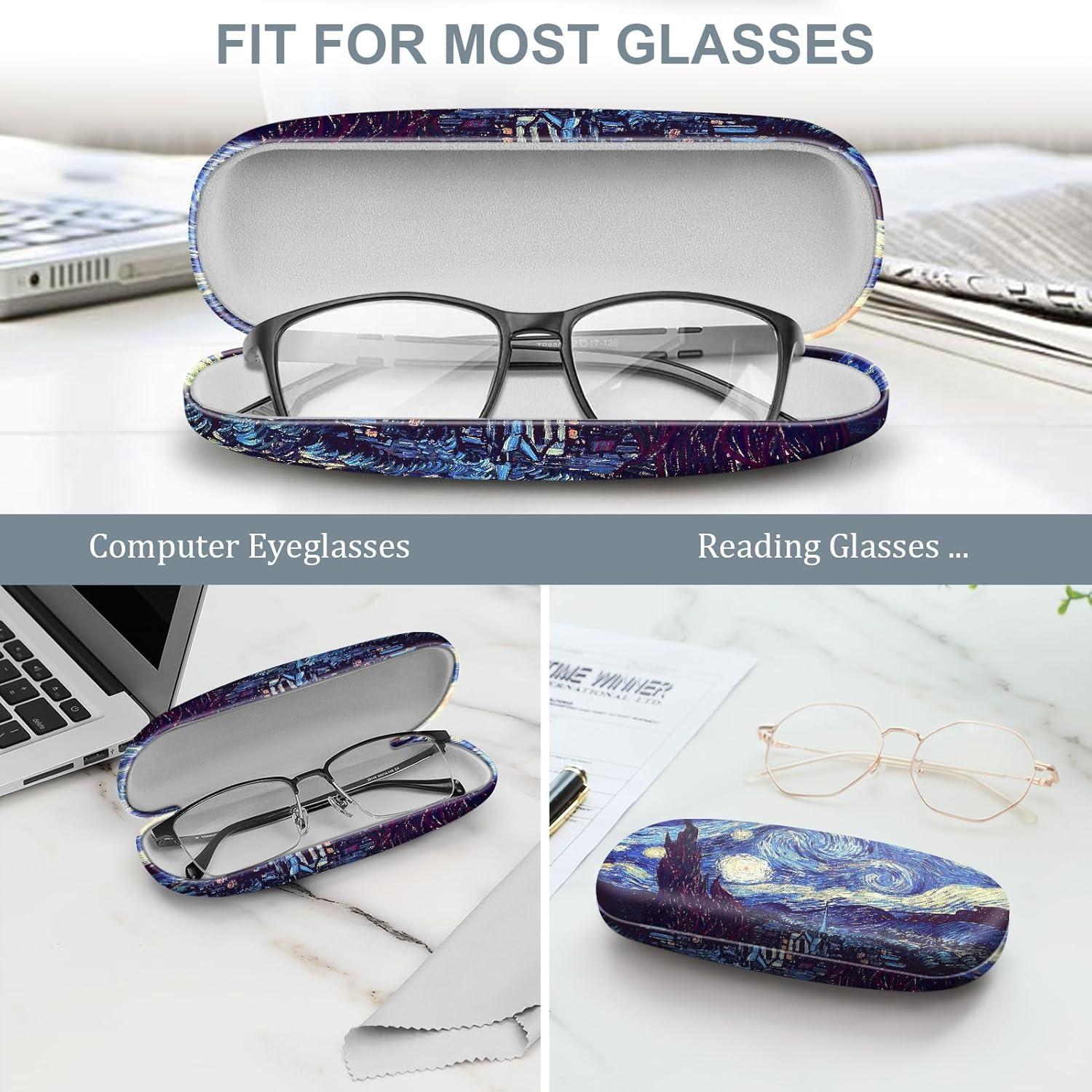 Funda Dura para Gafas Fintie con Paño de Limpieza