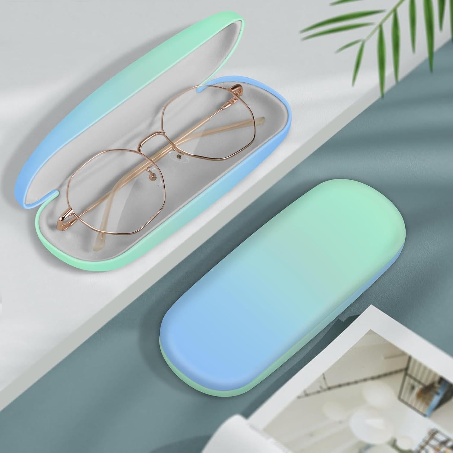 Funda Dura para Gafas Fintie AGSB con Paño de Limpieza