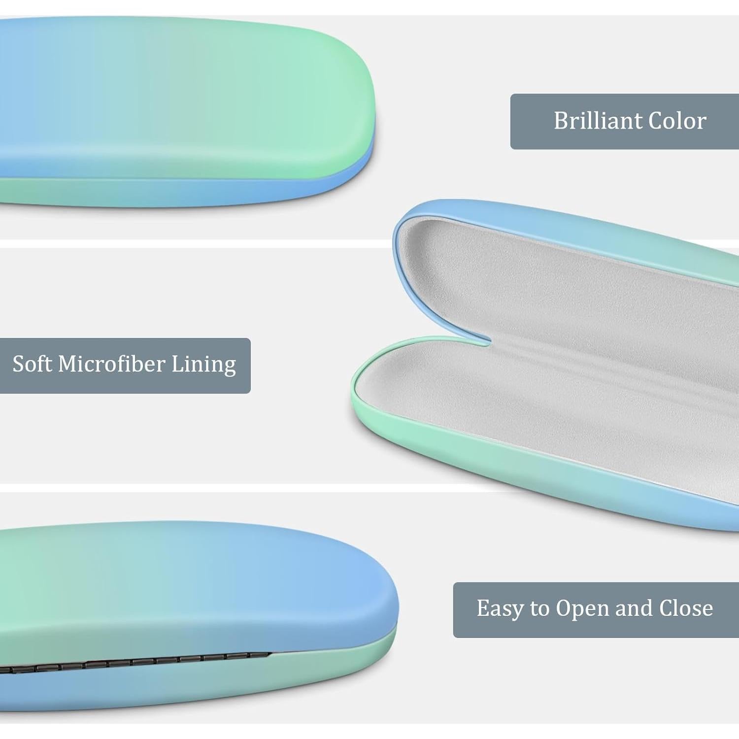 Funda Dura para Gafas Fintie AGSB con Paño de Limpieza