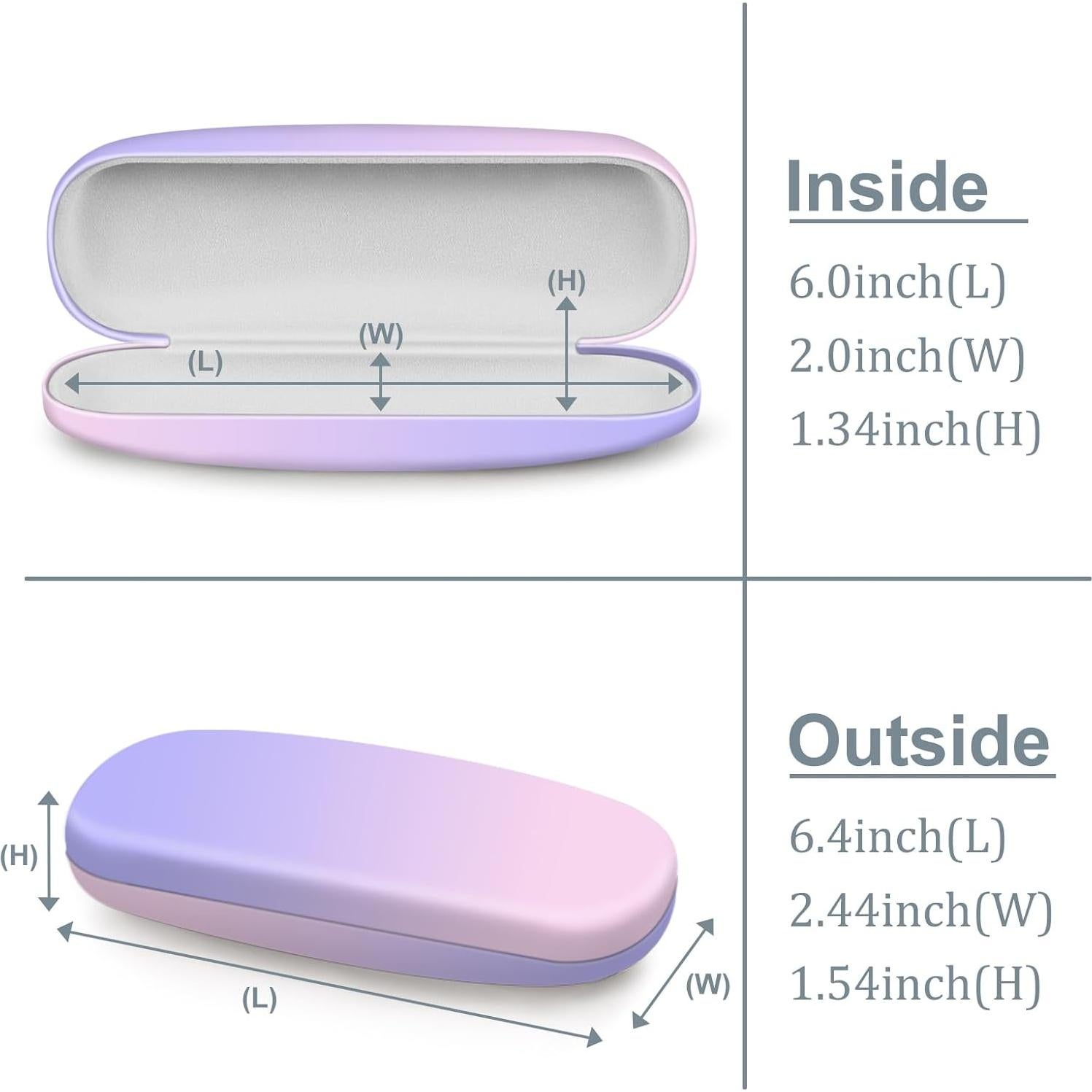 Funda Dura para Gafas Fintie con Paño de Limpieza