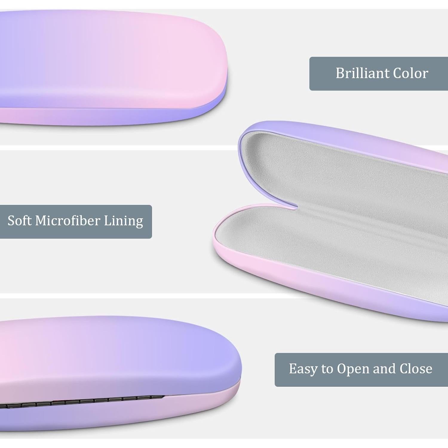 Funda Dura para Gafas Fintie con Paño de Limpieza