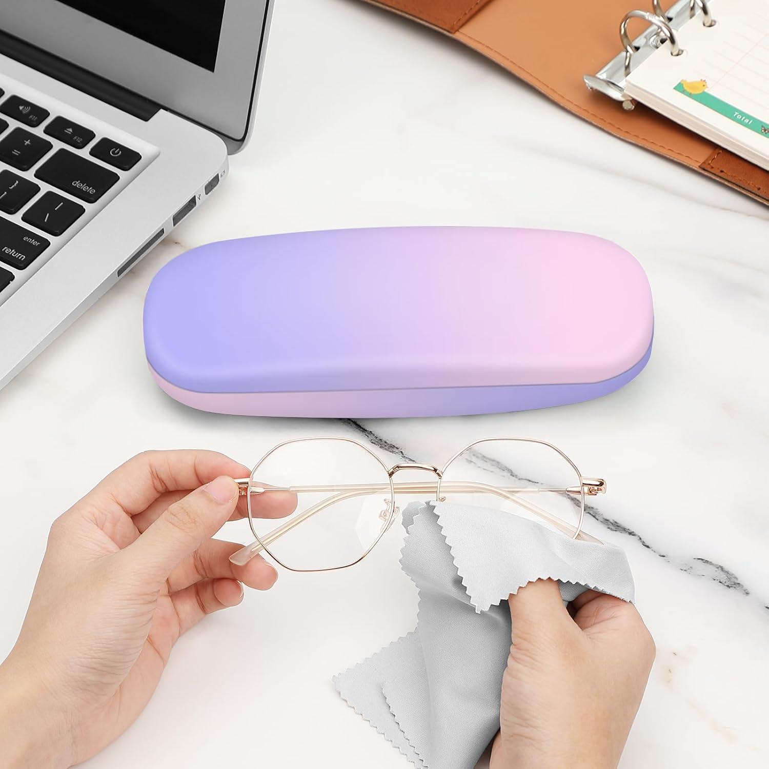 Funda Dura para Gafas Fintie con Paño de Limpieza