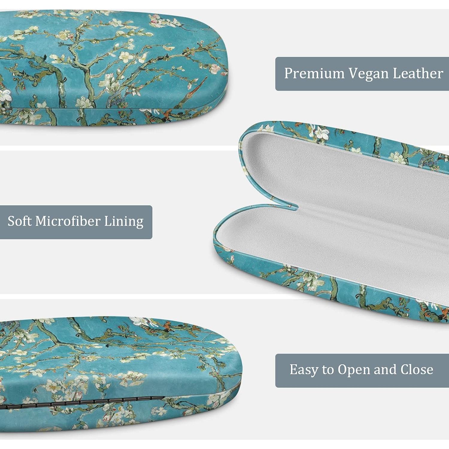 Funda Dura para Gafas Fintie AGSB con Paño de Limpieza