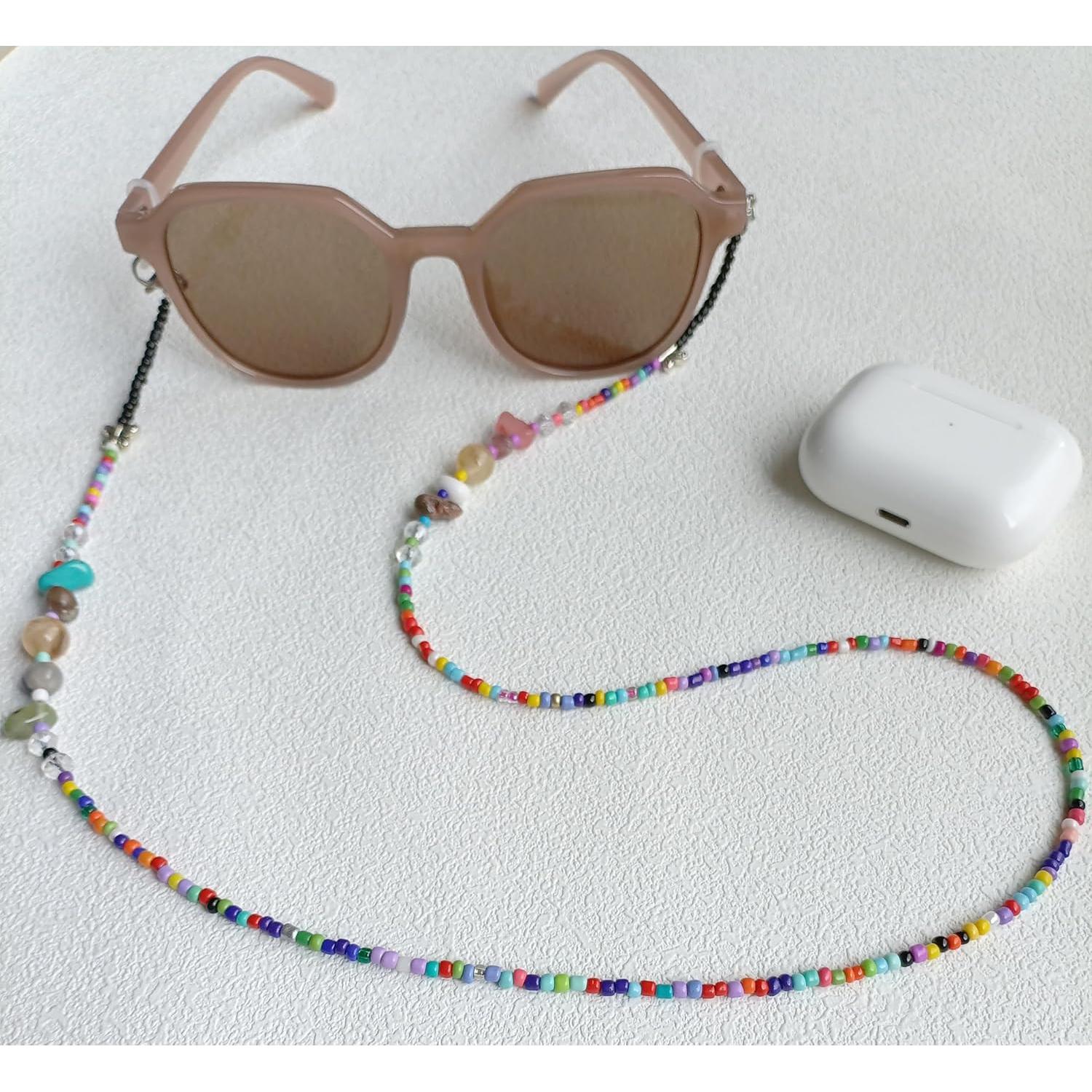 Cadena de Gafas Bead YN01 para Mujeres - Antideslizante