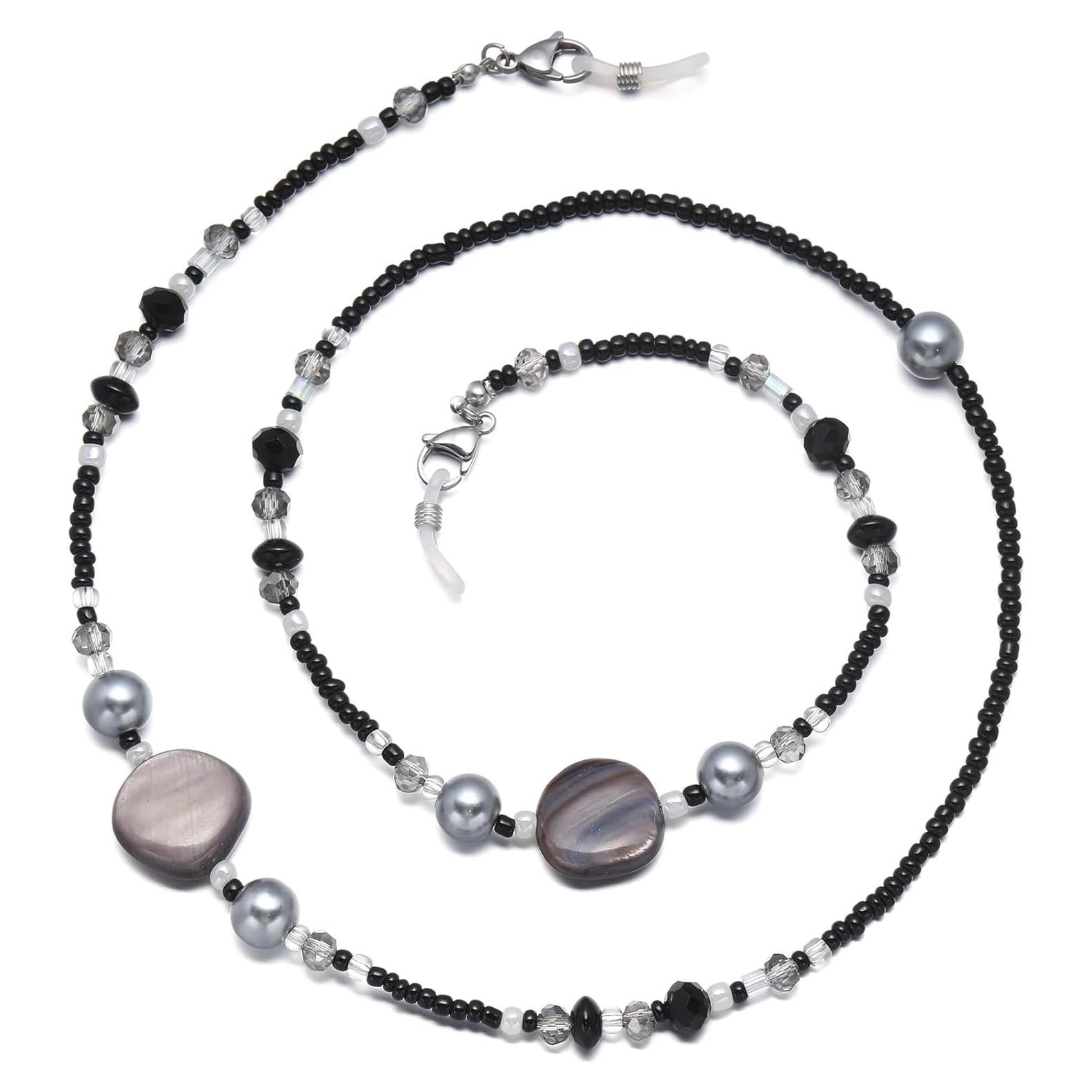 Cadena de Gafas Bead YN01 para Mujeres - 72cm Antideslizante