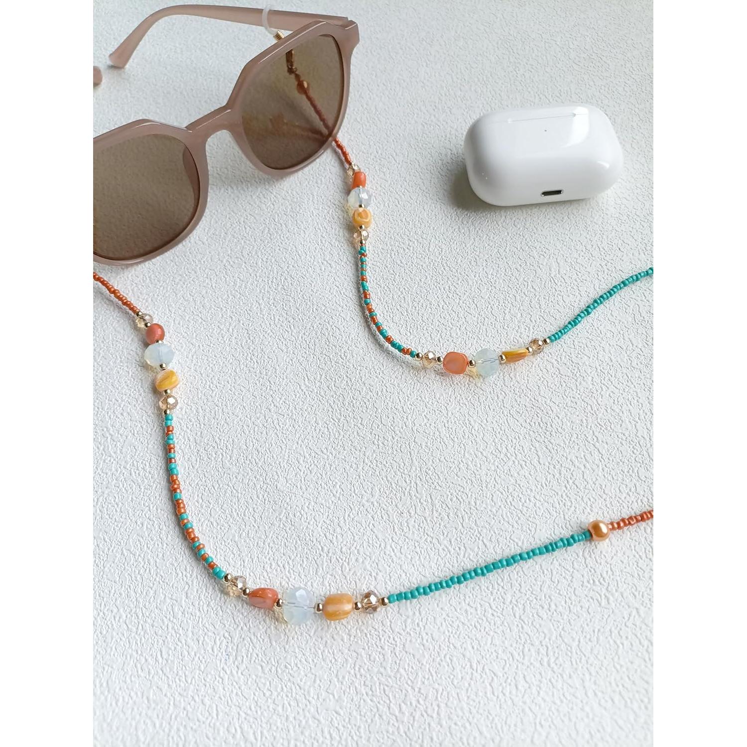 Cadena de Gafas Bead YN01 para Mujeres - Antideslizante