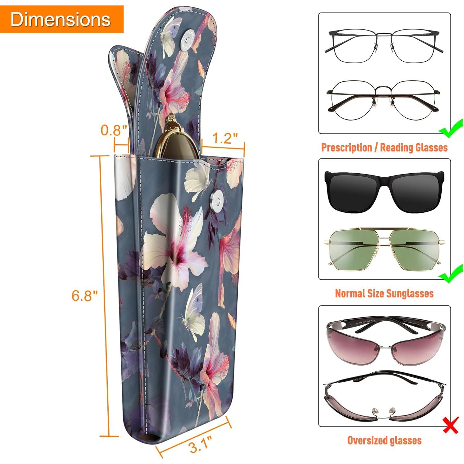 Funda Doble para Gafas Fintie con Gancho y Paños de Limpieza