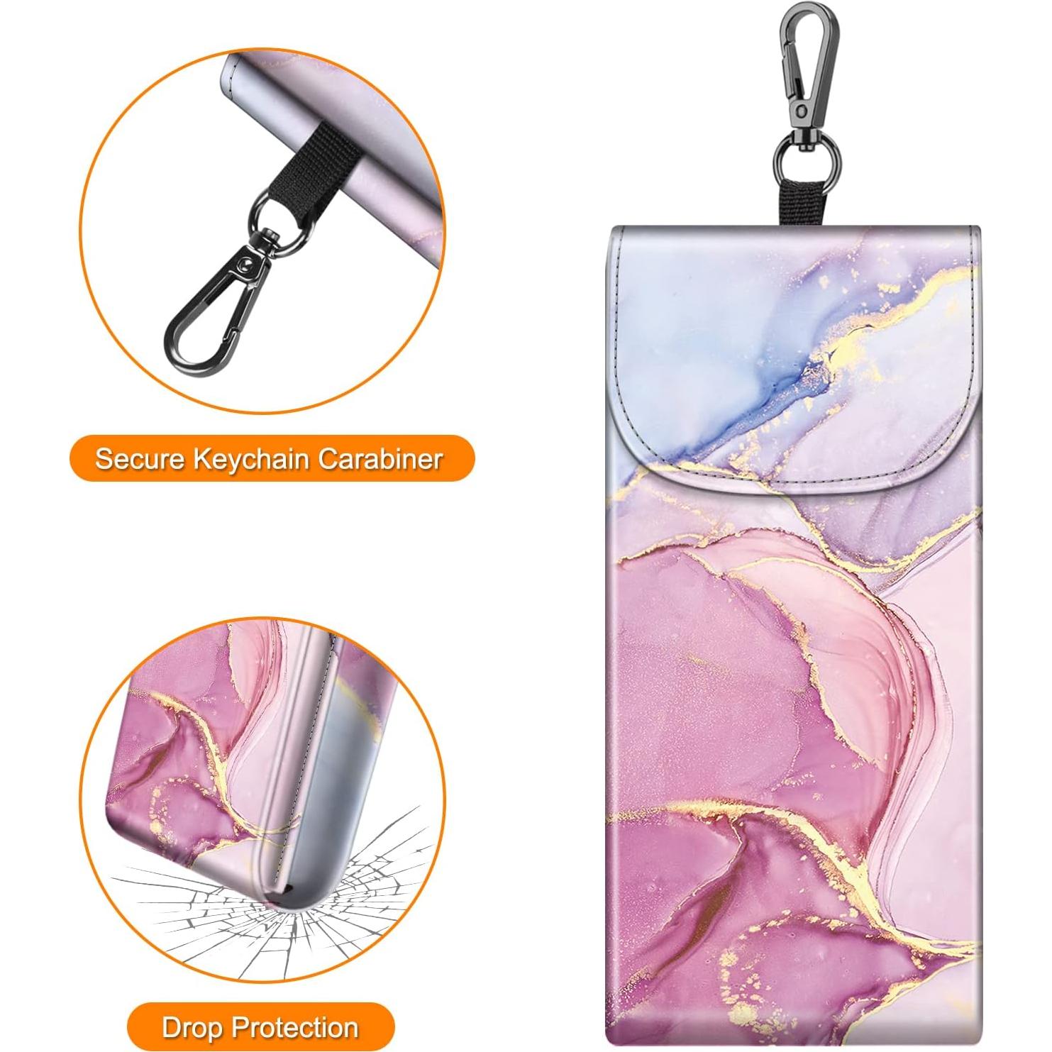 Funda Doble para Gafas Fintie con Gancho y Paños de Limpieza