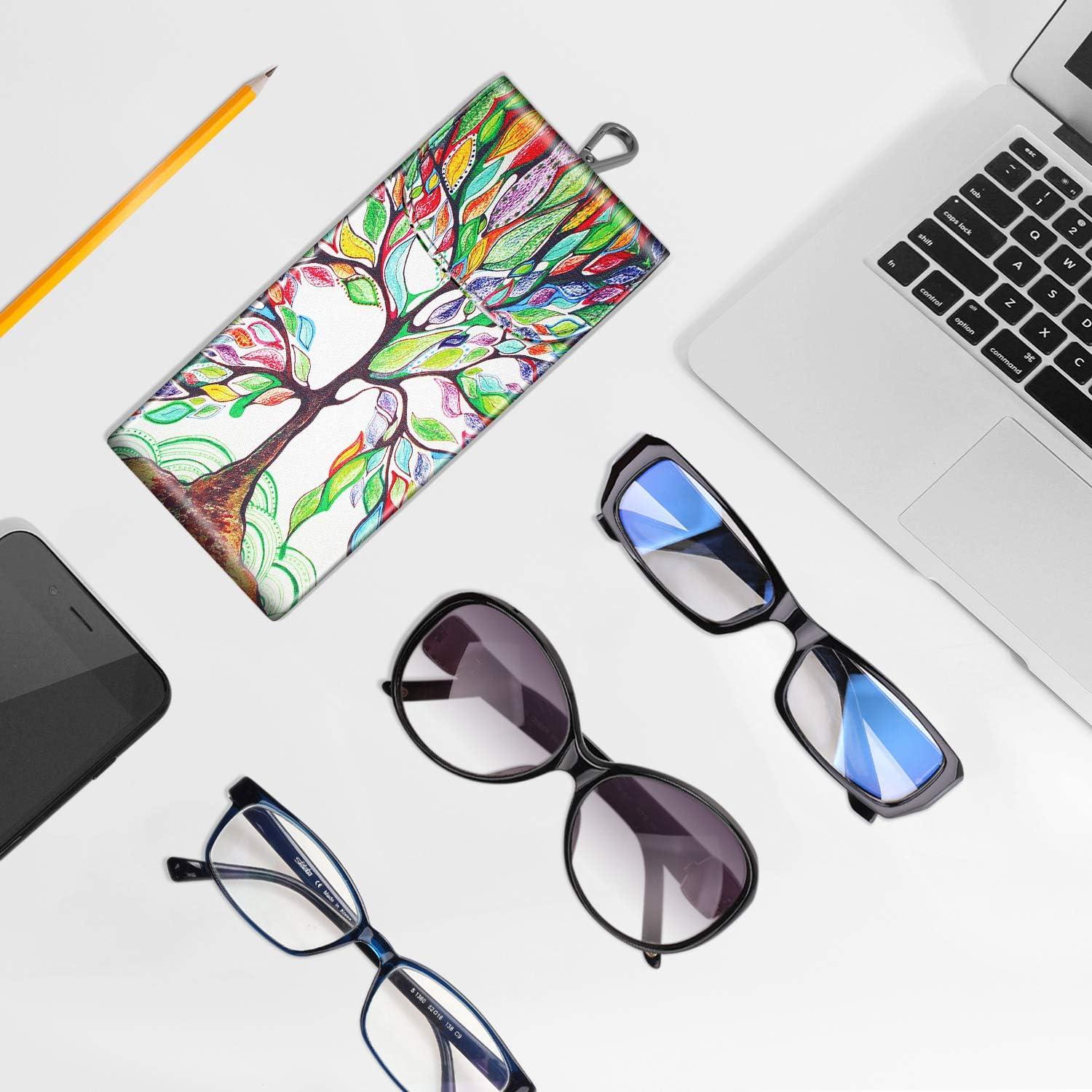 Funda Doble para Gafas Fintie con Gancho y Paños de Limpieza