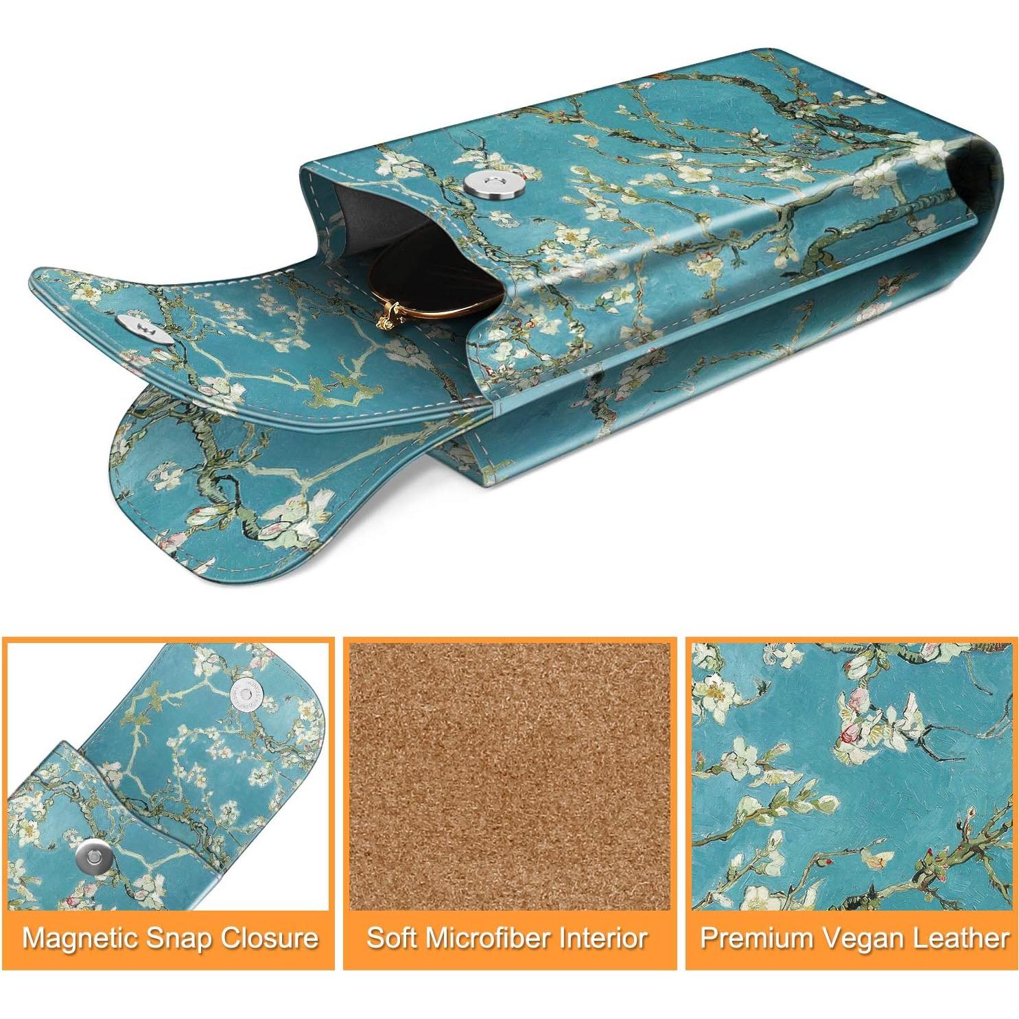 Funda Doble para Gafas Fintie con Gancho y Paños de Limpieza