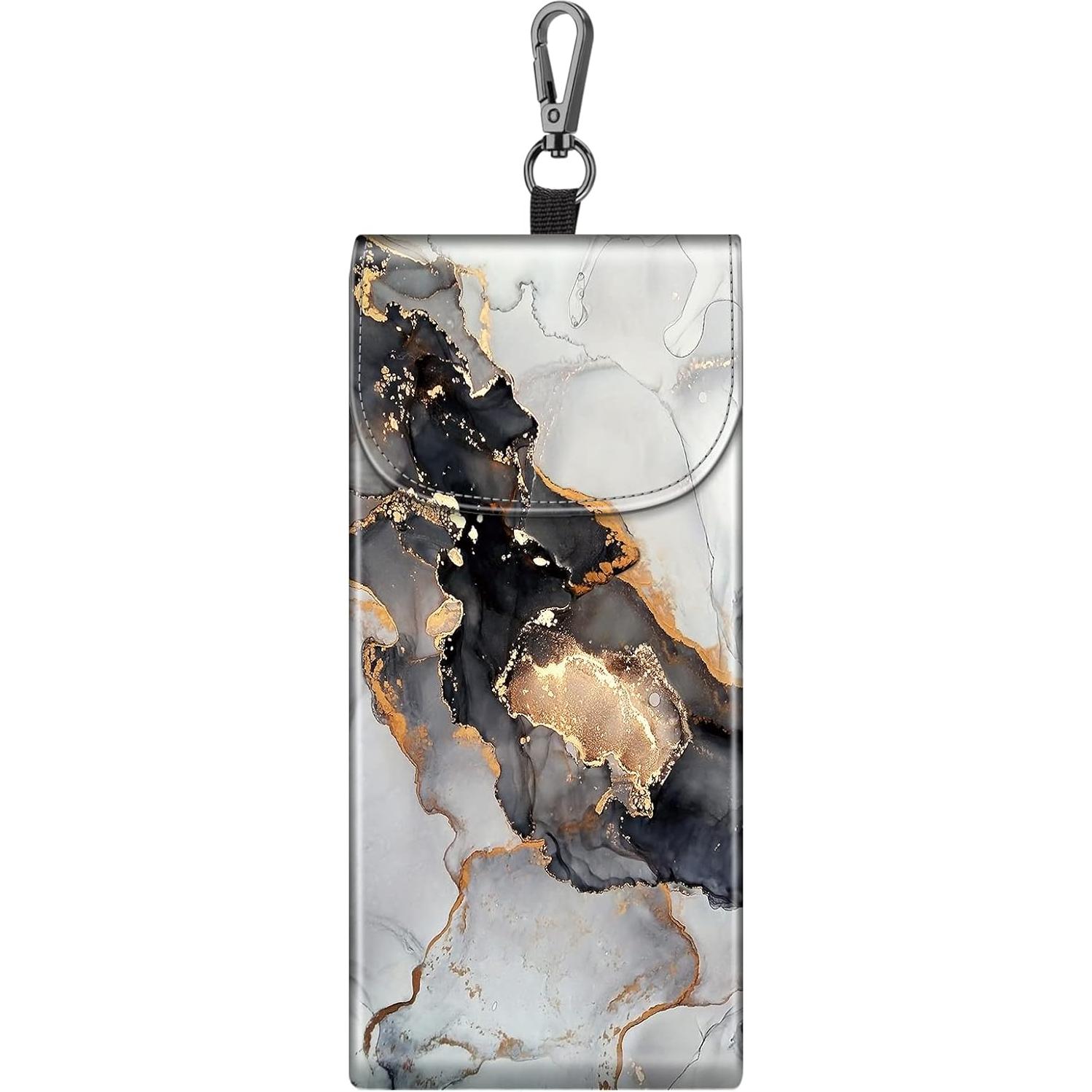 Funda Doble para Gafas Fintie con Gancho y Paños de Limpieza