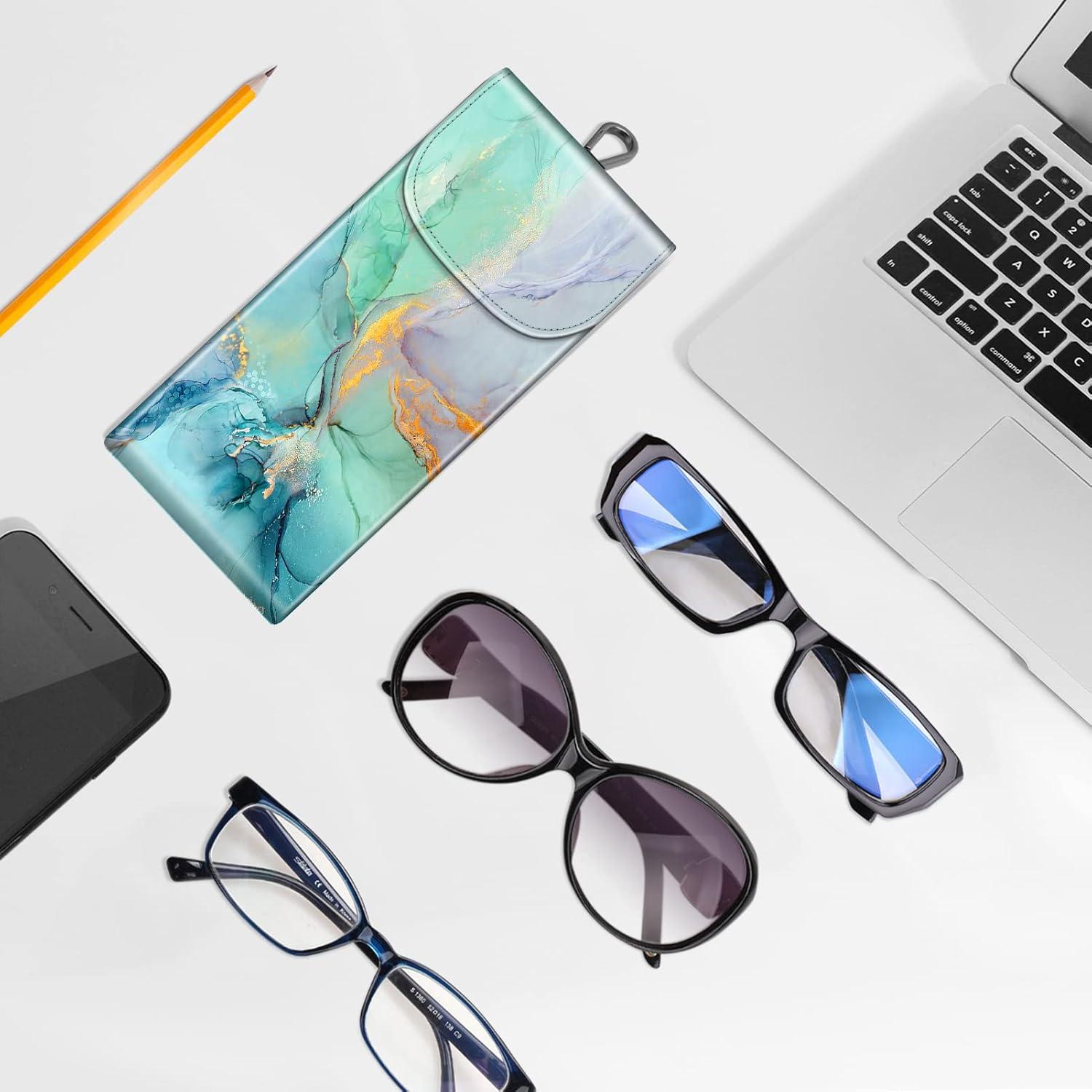 Funda Doble para Gafas Fintie con Gancho y Paños de Limpieza