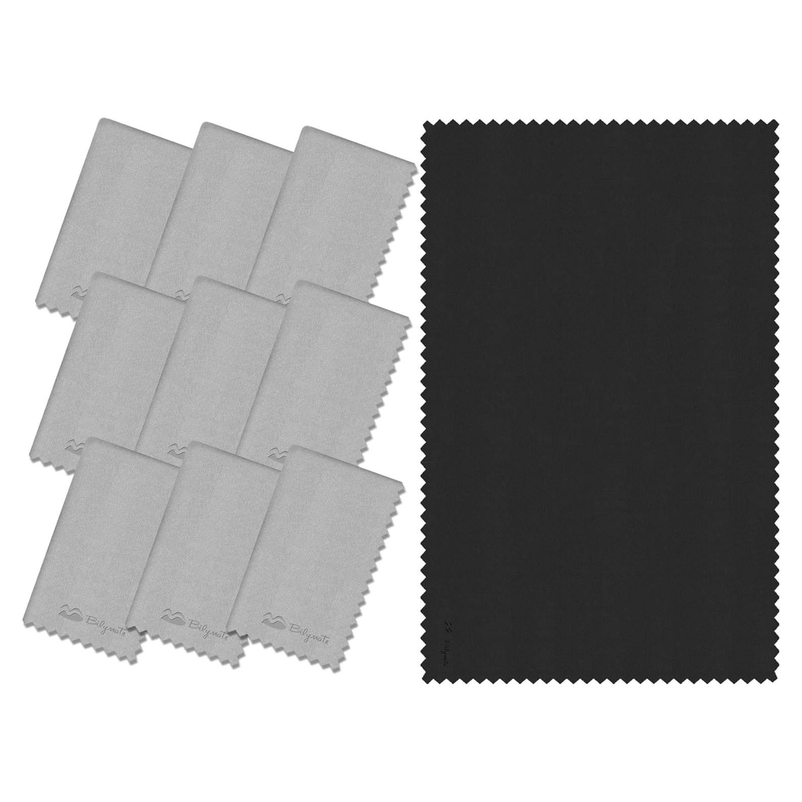 Bilymate Juego de 10 Paños Microfibra Multiusos - 1 Grande y 9 Pequeños