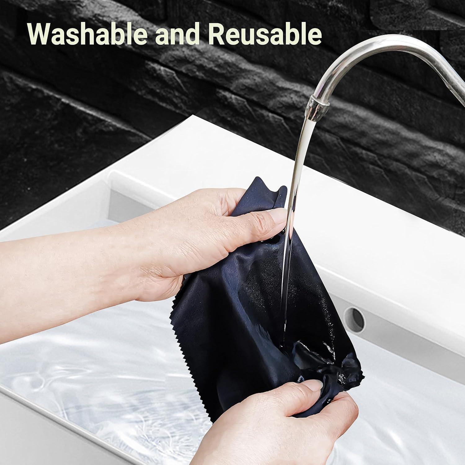 Bilymate Juego de 10 Paños Microfibra Multiusos - 1 Grande y 9 Pequeños