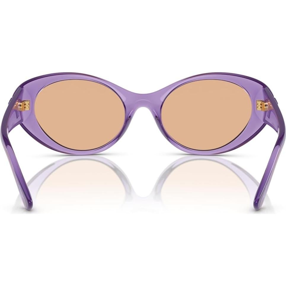 Gafas de sol Versace Mujer Marco Negro Lentes Grises 53mm