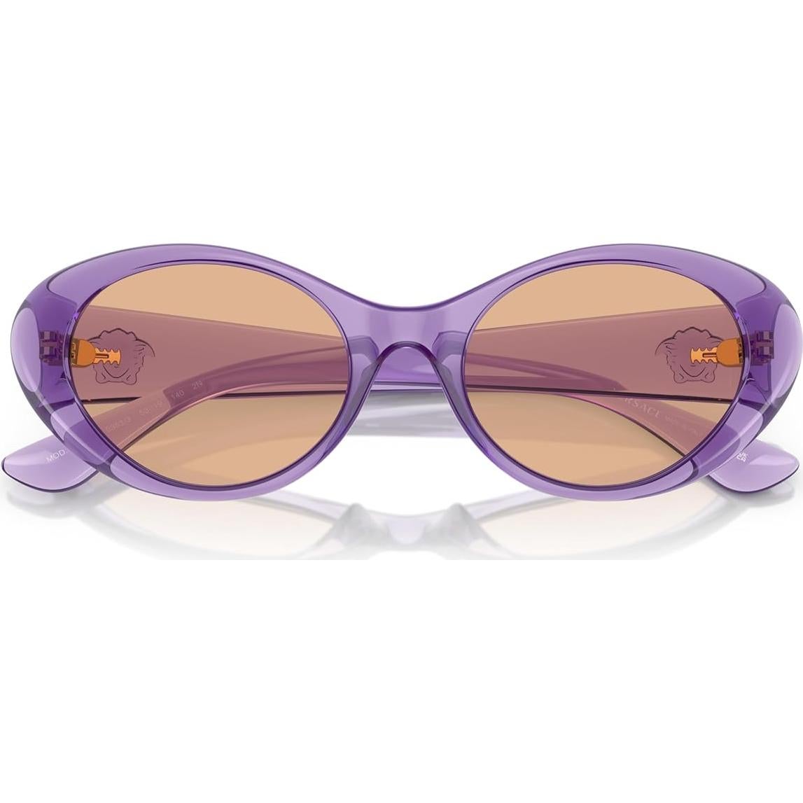 Gafas de sol Versace Mujer Marco Negro Lentes Grises 53mm