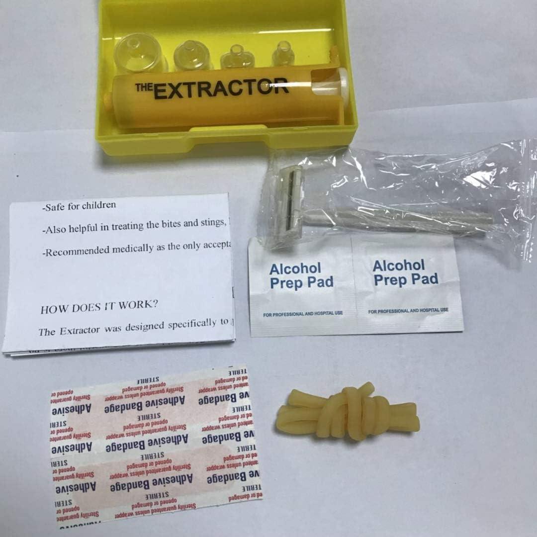 Extractor de Veneno FINEVER Kit de Succión para Picaduras