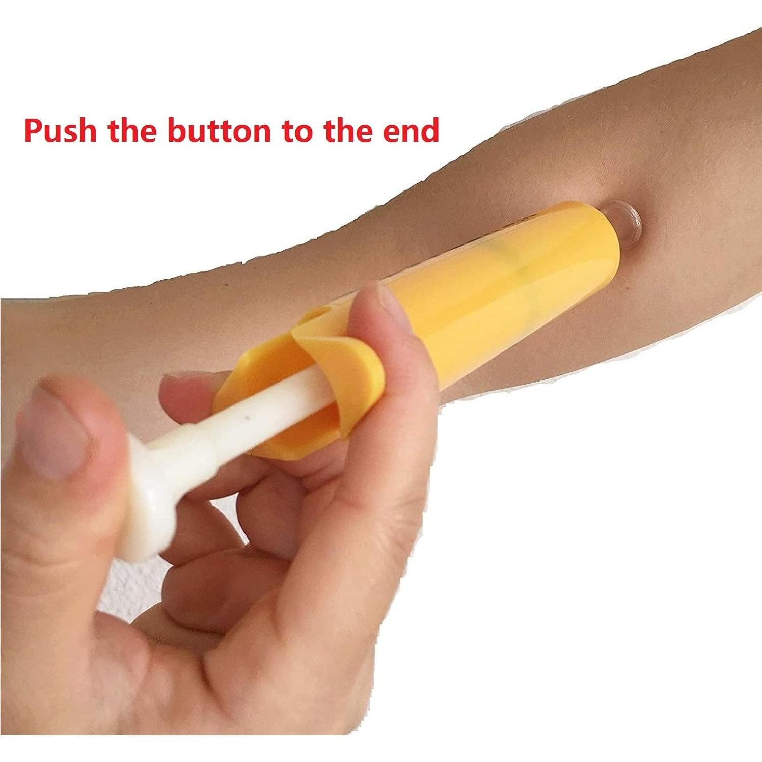 Extractor de Veneno FINEVER Kit de Succión para Picaduras