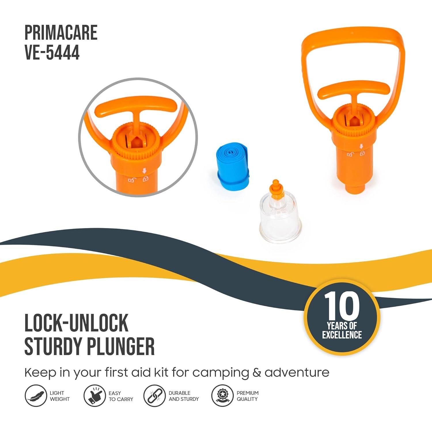 Extractor de Veneno Primacare VE-5444 Portátil para Emergencias
