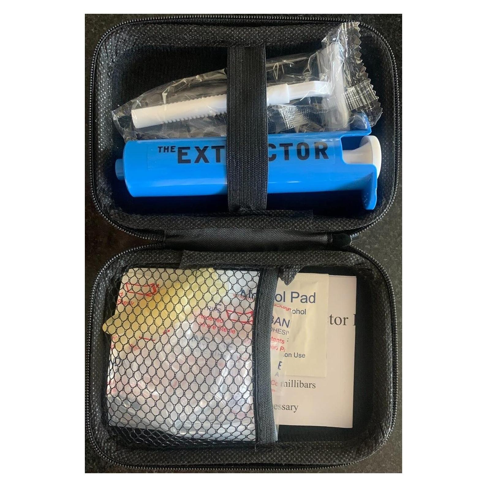 Extractor de Veneno FINEVER Kit de Succión para Picaduras