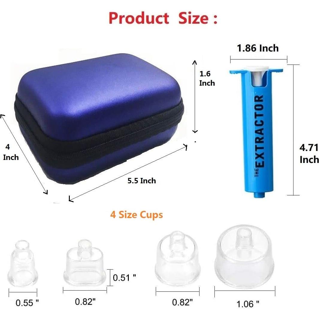 Extractor de Veneno FINEVER Kit de Succión para Picaduras